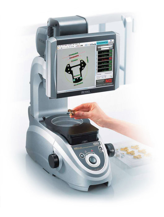 Image Dimension Measurement System: CEPROINV  Romanian plastics & metals processing expert upgrades to KEYENCE and improves measurement quality